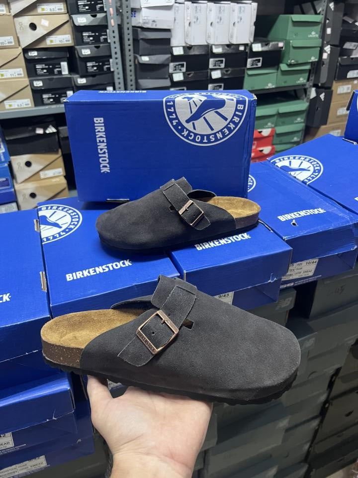 Birkenstock Boston GREY SUEDE