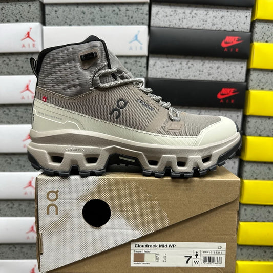 On Running Cloud Rock Mid Waterproof - Cinder Desert