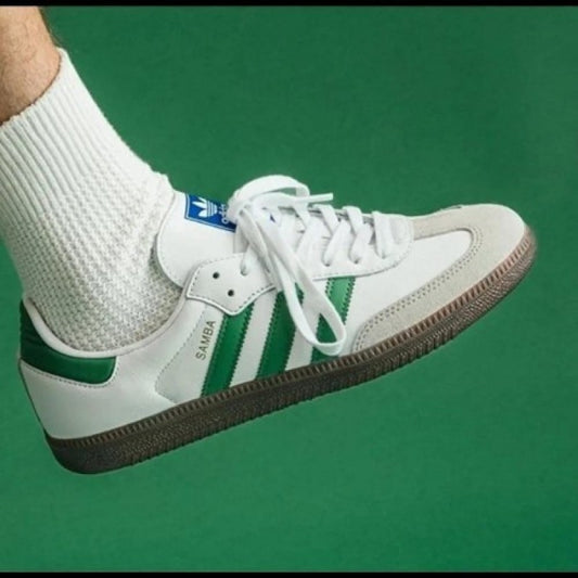 @dIdass Samba White Green fiX