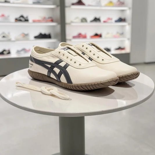 Onitsuka Tiger Tsunahiki Slip On BIRCHINDIGO NAVY Mens 7A Premium D-2063