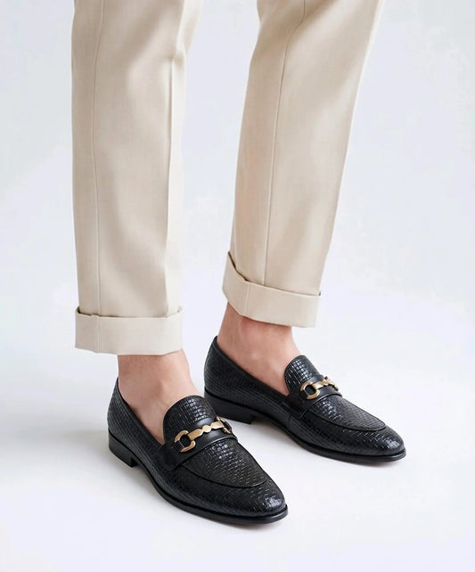 Roash Concept Premium Black Formal Loafer