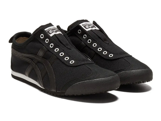 ONITSUKA TIGER MEXICO 66 ALL BLACK SLIP ON