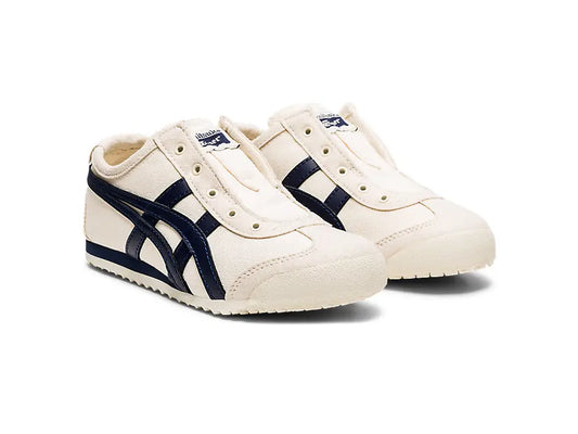 ONITSUKA TIGER MEXICO 66 CREAM BLUE SLIP ON