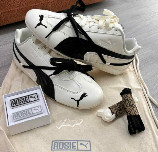Pum_a Speedcat X Rose PRM White Black (325