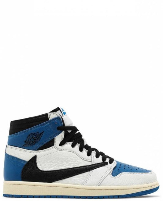Fragment Design x Travis Scott x Air Jordan 1 Retro High With Plastic Cover