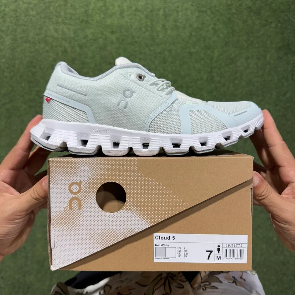 On Running Cloud 5 All White