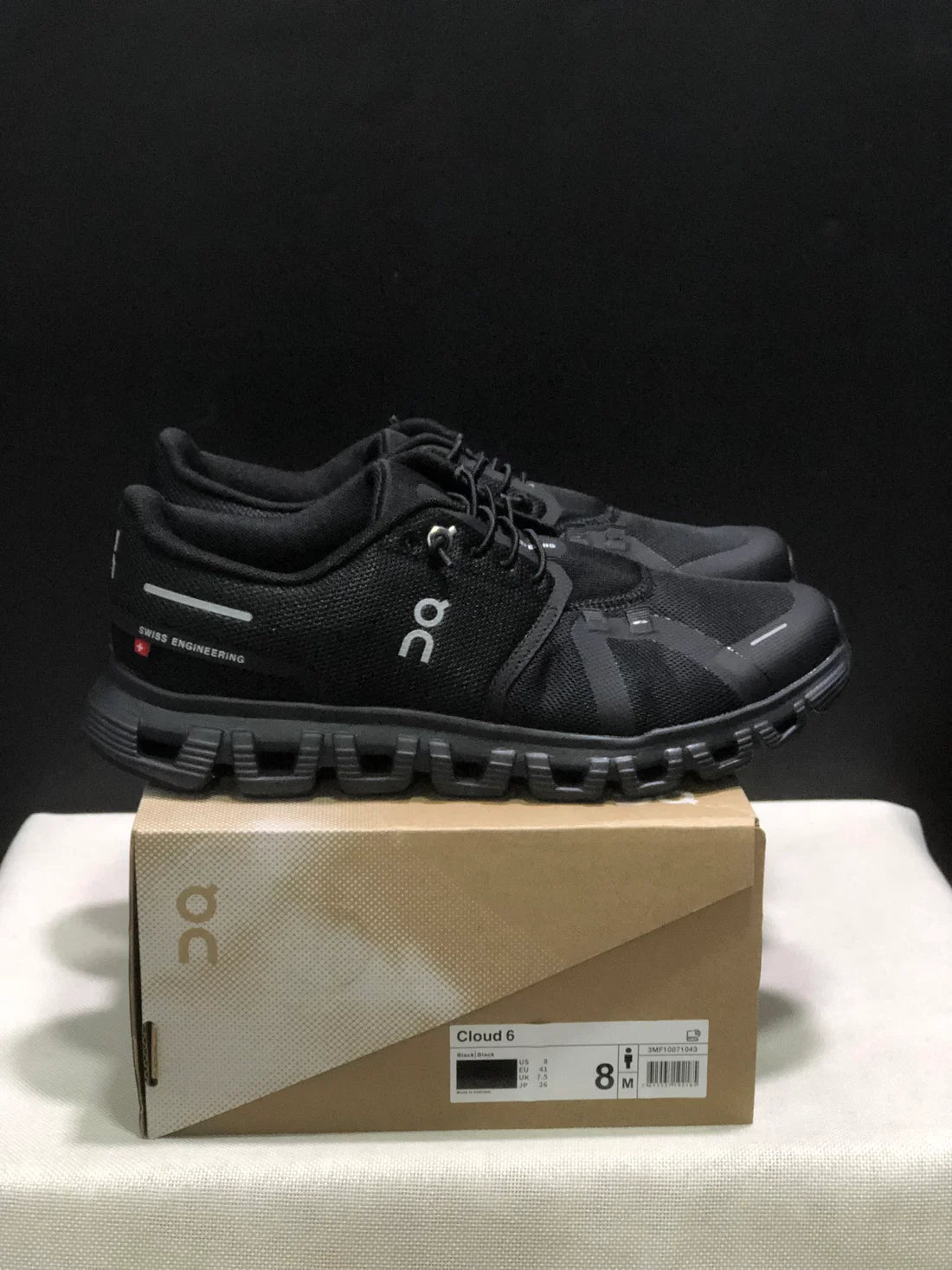 On Running Cloud 5 Waterproof -All Black