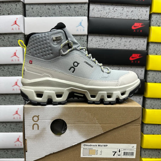 On Running Cloud Rock Mid Waterproof -Alloy Ice