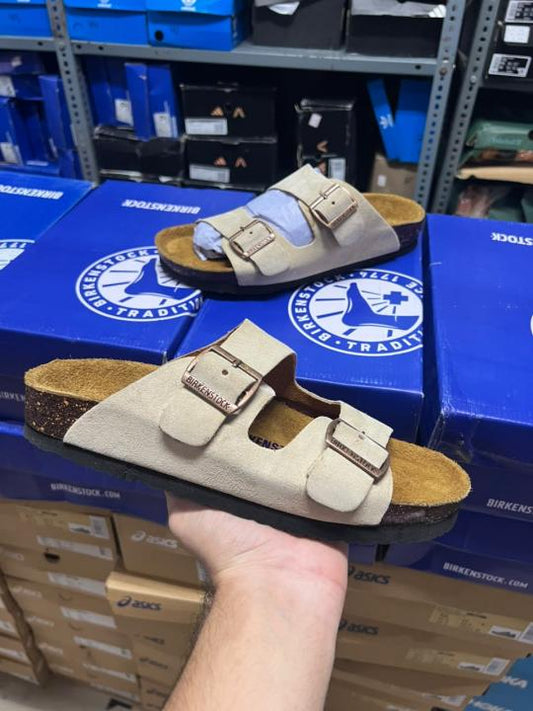 Birkenstock Arizona color Taupe (Grey-Brown)