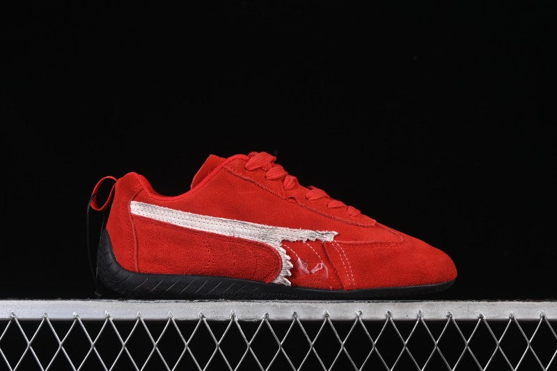 Speedcat Suede Distressed
 -Red/White