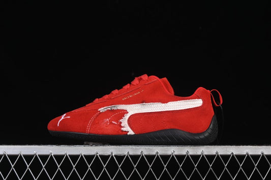 Speedcat Suede Distressed
 -Red/White