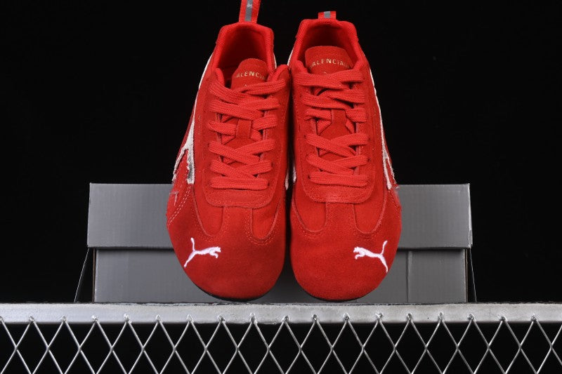 Speedcat Suede Distressed
 -Red/White